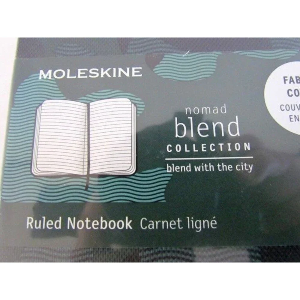 Moleskine Fabric Camouflage Nomad Notebook Fabric Cover Line Ruled RETIRED